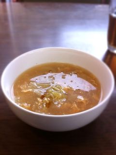 生姜でポカポカ☆白菜と卵のスープ-レシピのメイン写真