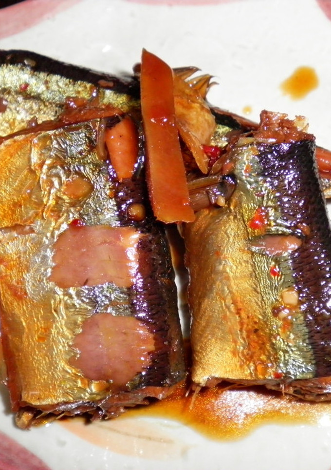 ちょっと変わった？秋刀魚の煮付け♪-レシピのメイン写真