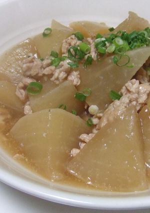 大好きな母の味❤大根のそぼろ煮-レシピのメイン写真