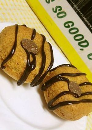 サクッとふんわりなチョコ焼きドーナッツ-レシピのメイン写真