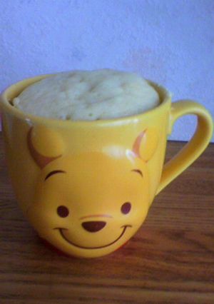 簡単モコモコレンジでチン♪蒸しパン♪-レシピのメイン写真
