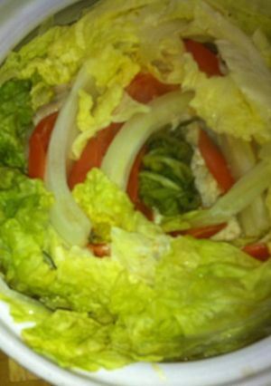 重ねて重ねてトマトと白菜鍋-レシピのメイン写真
