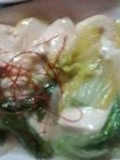 白菜と豆腐のうま煮-レシピのメイン写真