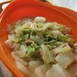 レンジで簡単☆白菜とツナの甘味噌煮