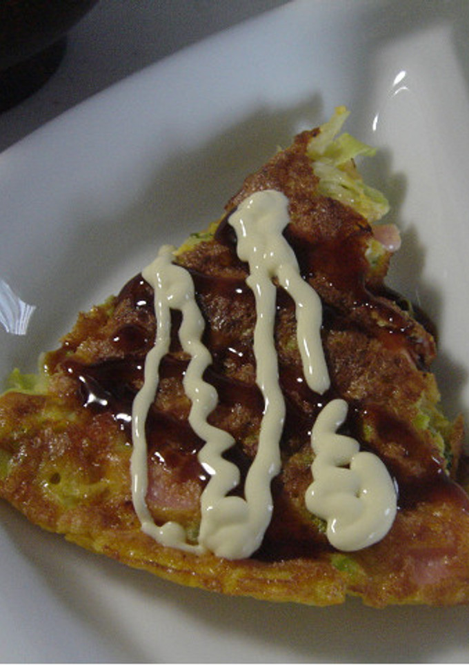 おさかなソーセージでお好み焼き風-レシピのメイン写真