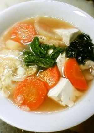 みりんと醤油がポイント・うちの豚汁-レシピのメイン写真