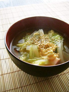 白菜と豆腐の簡単中華スープ-レシピのメイン写真