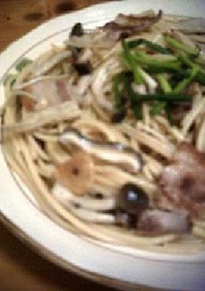パスタ・豚肉＋キノコの和ｔａｓｔｅ-レシピのメイン写真