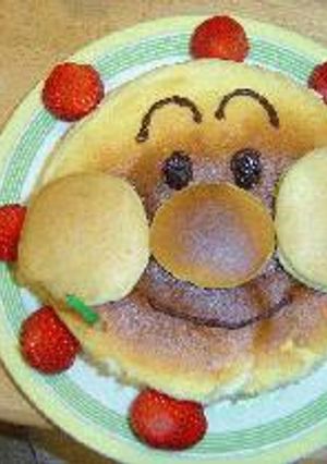 大人気☆ アンパンマン風チーズケーキ-レシピのメイン写真