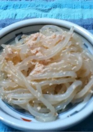 カロリー控えめ♪糸こんにゃくたらこ和え-レシピのメイン写真