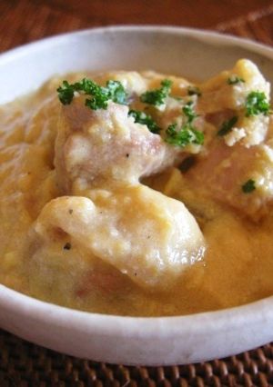 チキンとさつま芋のコーンクリーム煮-レシピのメイン写真