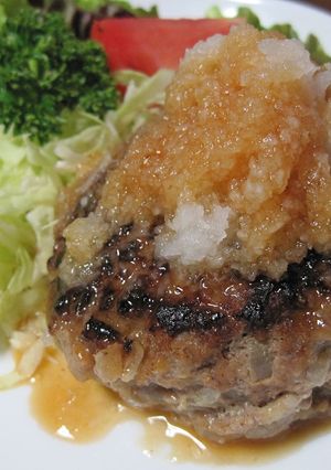 ヘルシー和風ハンバーグ-レシピのメイン写真