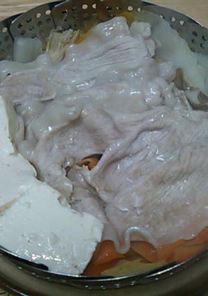 ダシがしみてる 蒸し鍋-レシピのメイン写真