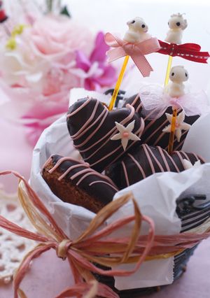 簡単★バレンタインチョコレートドーナッツ-レシピのメイン写真