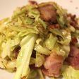 パパが愛する焼豚キャベツ炒め