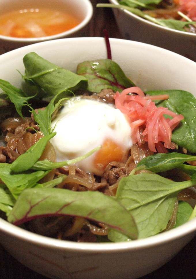 簡単☆焼肉のたれで洋風牛丼-レシピのメイン写真