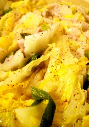 白菜と豚バラ肉の重ね煮-レシピのメイン写真