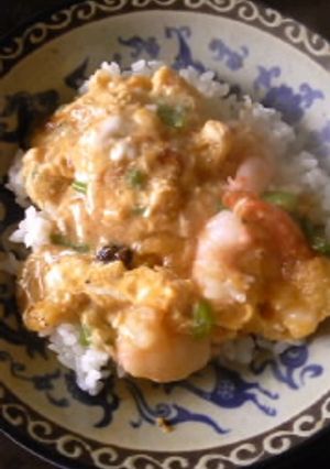 えび天とじ風どんぶり-レシピのメイン写真