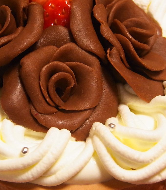 簡単デコ♡バレンタインにチョコでバラの花-レシピのメイン写真