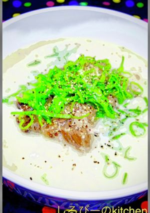 韓国美肌スープ＠牛テールのコムタンクッパ-レシピのメイン写真