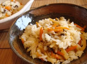 しめじとたけのこ混ぜご飯♪　☆ごま油味☆-レシピのメイン写真