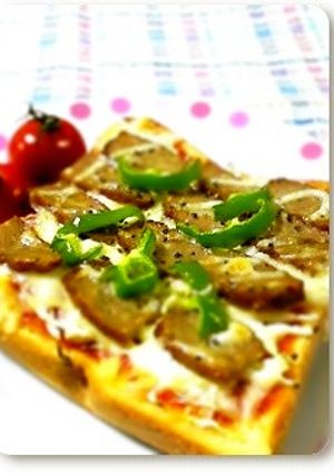 ♡マルシンバーグでピザトースト♡-レシピのメイン写真