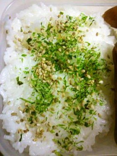 青のりとごまのご飯-レシピのメイン写真