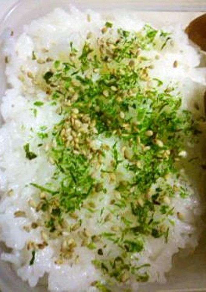 青のりとごまのご飯-レシピのメイン写真