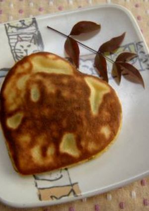 * バレンタインに？！❤ハートどら焼き♪-レシピのメイン写真