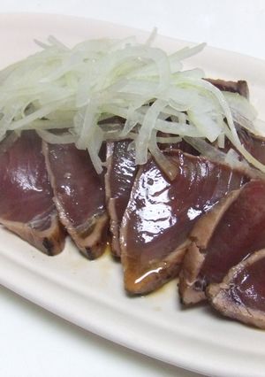 青じそ香る❤鰹のたたきサラダ-レシピのメイン写真