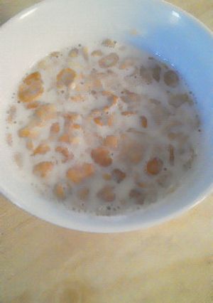 冬の朝食に♪ホットなコーンフレーク-レシピのメイン写真