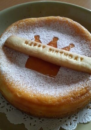 お誕生日にチーズケーキ☆-レシピのメイン写真