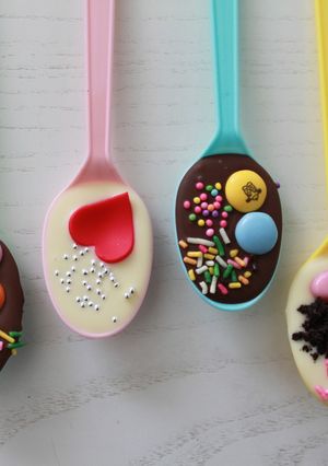 ★スプーンチョコ★　バレンタイン-レシピのメイン写真
