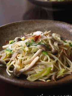 ねぎパスタ-レシピのメイン写真