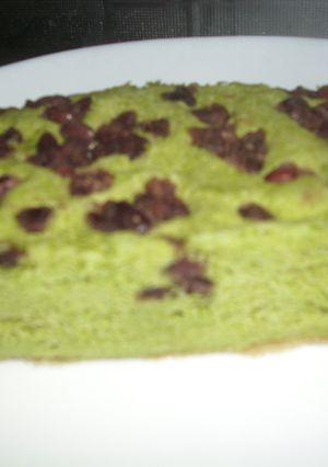 レンジ抹茶ケーキ-レシピのメイン写真