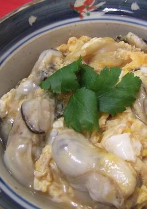 味噌風味★牡蠣玉丼-レシピのメイン写真
