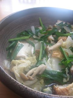 簡単✿白菜と厚揚げの蒸し煮-レシピのメイン写真