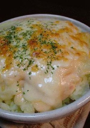メークインのたらこマヨチーズ焼き-レシピのメイン写真