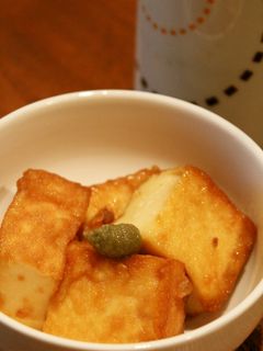 厚揚げの照り焼き☆ゆずこしょうのせ-レシピのメイン写真