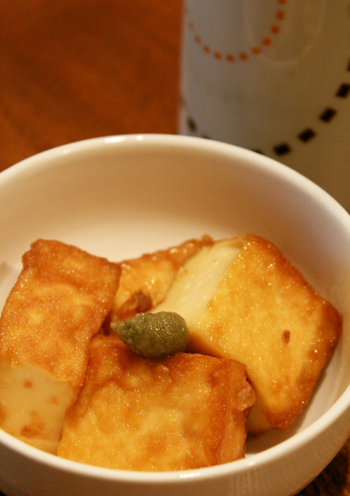 厚揚げの照り焼き☆ゆずこしょうのせ-レシピのメイン写真