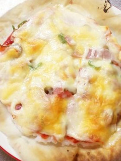 ごはんdeピザ-レシピのメイン写真