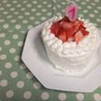BF蒸しパンの素で♡1歳バースデーケーキ