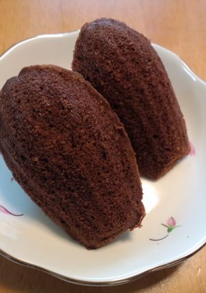 バレンタインに★簡単！チョコマドレーヌ-レシピのメイン写真