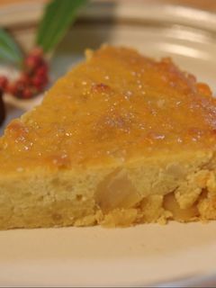 栗の甘露煮とサツマイモのケーキ-レシピのメイン写真