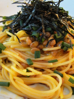 混ぜるだけで簡単♪納豆パスタ-レシピのメイン写真