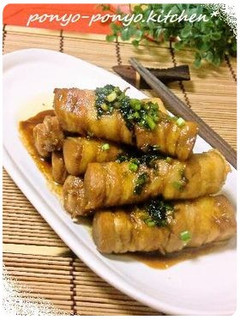 なんちゃってステーキ✾高野豆腐の肉巻き-レシピのメイン写真