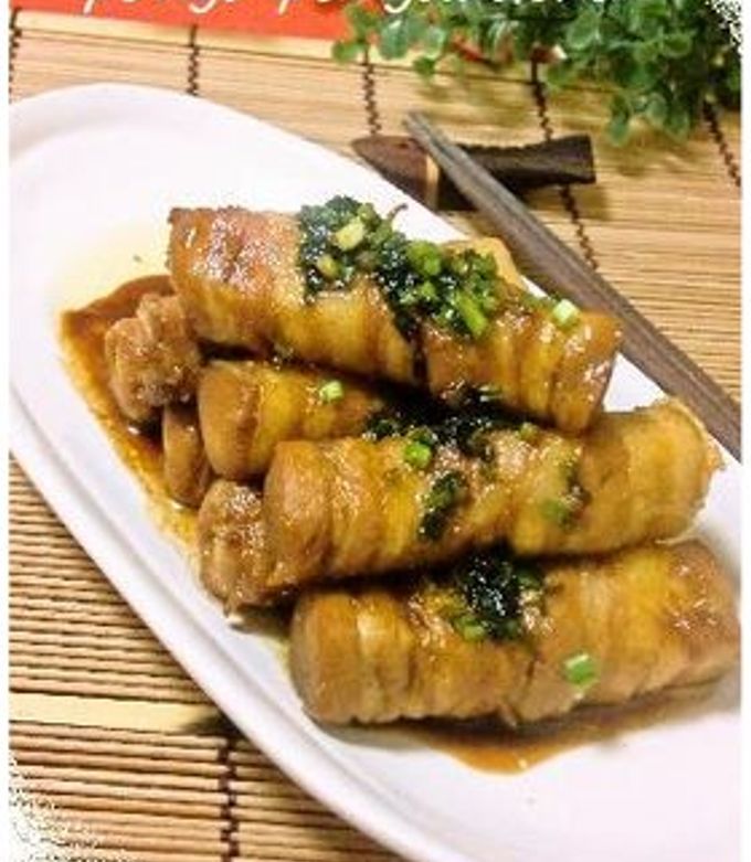 なんちゃってステーキ✾高野豆腐の肉巻き-レシピのメイン写真