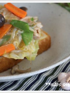 *厚揚げの野菜あんかけ*-レシピのメイン写真