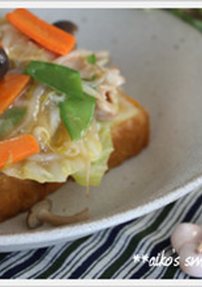 ＊厚揚げの野菜あんかけ＊-レシピのメイン写真