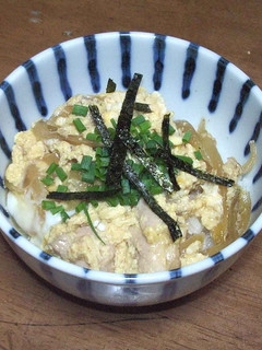 かんたん親子丼(玉ねぎカット)-レシピのメイン写真